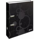 Karton P+P Pořadač A4 lamino páka 7cm Black and White černá 7-367 – Zboží Živě
