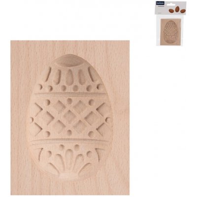 Orion Formička vytlačované velikonoční vajíčko 9,5 x 7,5 cm dřevo – Hledejceny.cz