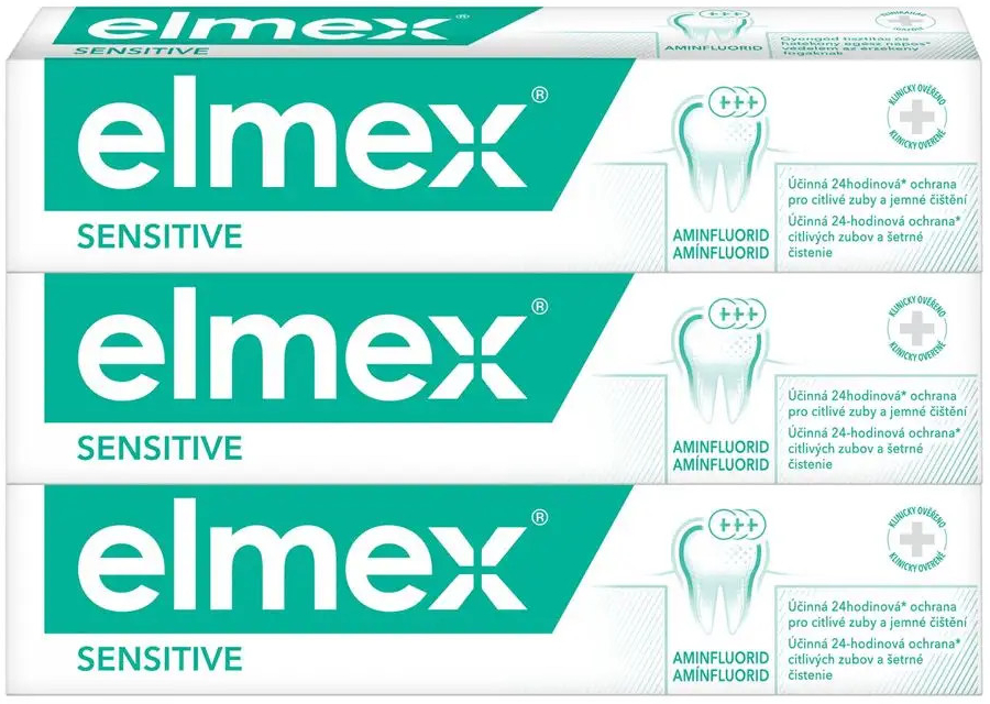 Elmex Sensitive Professional 3 x 75 ml