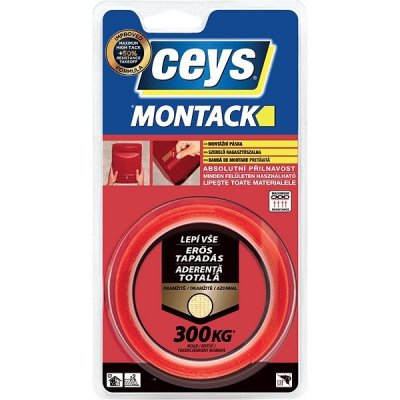 Ceys Montack lepí vše okamžitě páska 2,5 m × 19 mm – Zbozi.Blesk.cz