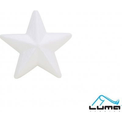 Luma Hvězda polystyrenová 80 mm bílá – Zboží Mobilmania