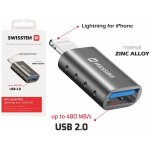 Swissten OTG ADAPTER LIGHTNINGM/USB-AF – Sleviste.cz