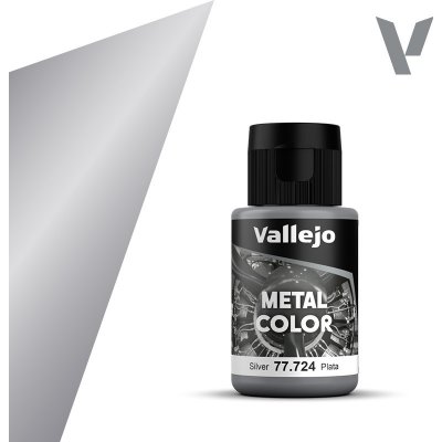 Vallejo Barva Metal Color 77724 Silver 32ml – Zboží Mobilmania