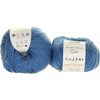 Gazzal Baby Cotton XL 3431 jeans modrá – Zboží Mobilmania