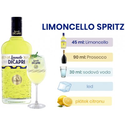Molinari Limoncello di Capri 30% 0,7 l (holá láhev) – Zboží Dáma