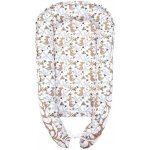 Little Angel Hnízdo oboustranné VISCO pěna Outlast® bílá-klokan taupe-listy – Zboží Mobilmania