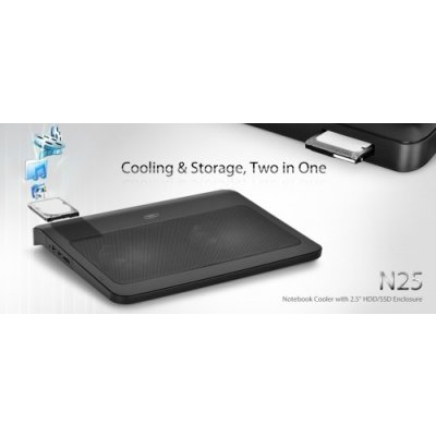 DEEPCOOL N25 Chladící podložka pod notebook