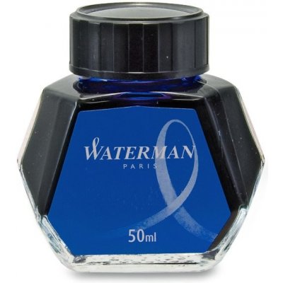 Waterman Lahvičkový inkoust omyvatelný tmavě modrý 1507/7510620 50 ml