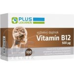 Plus Lékárna Vitamin B12 500 mikrogramů 100 tablet – Hledejceny.cz