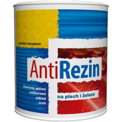 AntiRezin nátěrová hmota 3v1 na kov i rez 750 ml ŽLUTÁ