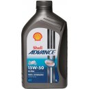 Motorový olej Shell Advance Ultra 4T 15W-50 1 l