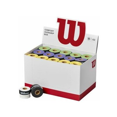 Wilson Comfort Overgrip 1 ks bílá – Zboží Dáma