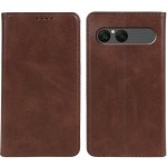 VSECHNONAMOBIL 136600 MAGNETIC Zaklápěcí kryt pro Sony Xperia 10 VII tmavě hnědý – Zboží Živě