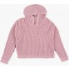 Dětský svetr Losan žinylkový svetr s kapucí růžová