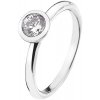 Prsteny Hot Diamonds Stříbrný prsten Emozioni Scintilla Clear Innocence ER018