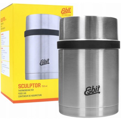 Esbit Sculptor termoska na jídlo 750 ml stříbrná