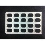 Reproplast Šablona na laskonky plast 30x18cm – HobbyKompas.cz