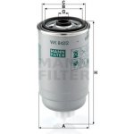 MANN FILTER Palivový filtr WK 842/2 – Zbozi.Blesk.cz