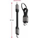 Swissten 71551030 USB-C / LIGHTNING, 9,7cm – Zboží Živě