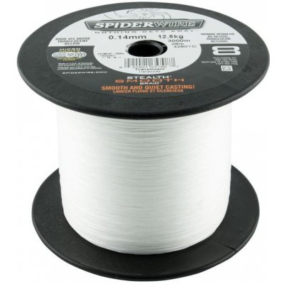 SpiderWire Šňůra Stealth Smooth8 Braid Translucent 1m 0,14mm 12,5kg – Hledejceny.cz