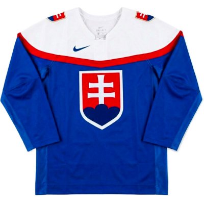 Nike MEN'S IIHF REPLICA SLOVAKIA Modrá Bílá Červená – Zboží Mobilmania