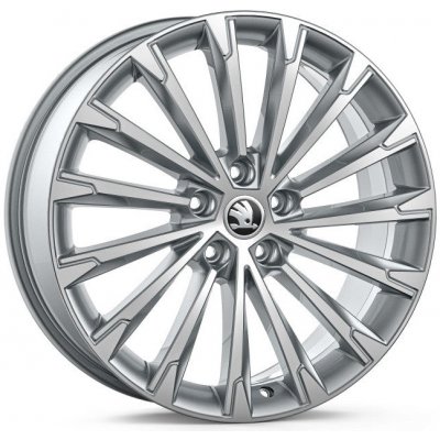 Škoda Becrux 7,5x19 5x112 ET48 silver – Zbozi.Blesk.cz