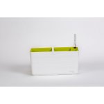 Plastia Bílý samozavlažovací truhlík 40 cm Berberis – Hledejceny.cz