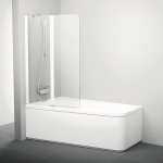 RAVAK 10° CVS2-100 L bright alu/Transparent 100cm 7QLA0C03Z1 – Hledejceny.cz