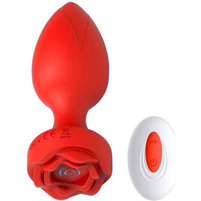 Logvin Rose Vibrační anální kolík Červená – Hledejceny.cz
