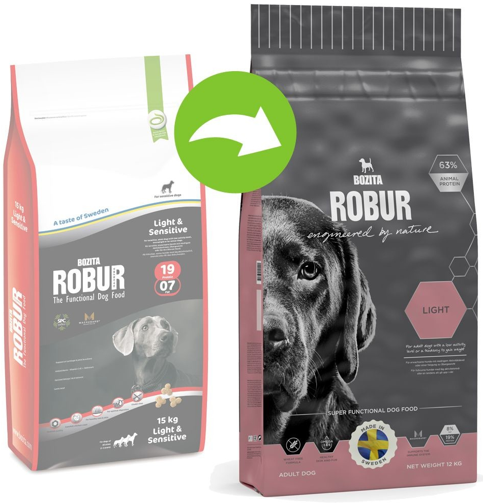 Bozita Robur Light 12 kg