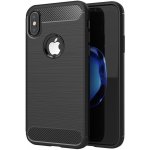 Pouzdro Forcell Carbon Apple Iphone XS Max černé – Hledejceny.cz