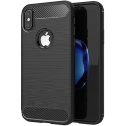 Pouzdro Forcell Carbon Apple Iphone XS Max černé