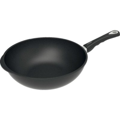 AMT Gastroguss Litinová pánev wok vhodná na indukci 32 cm