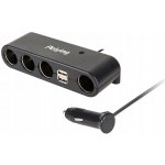 PEIYING Autoadaptér napájecí 4x zásuvka+USB+kabel PY-CHR0011 | Zboží Auto
