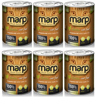 Marp Pure Chicken CAT Can Food 6 x 400 g