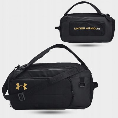 Under Armour Contain Duo SM Duffle Black/Metallic Gold 40 L – Sleviste.cz