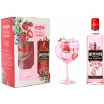 Beefeater Pink Gin 37,5% 0,7 l (dárkové balení 1 sklenice) – Zboží Mobilmania