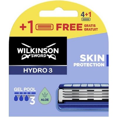 Wilkinson Sword Hydro 3 Skin Protection náhradní břity 4+1 ks