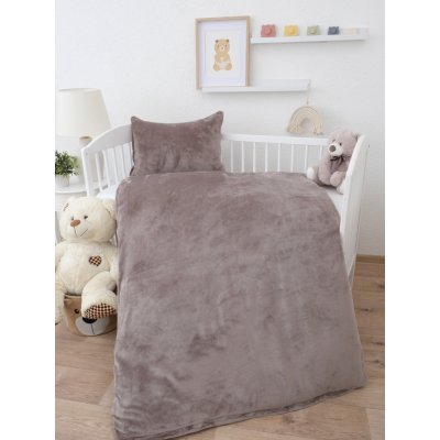 MKLuzkoviny.cz Povlečení mikroplyš do postýlky Exclusive Laura cappuccino 100 x 135 cm 40 x 60 cm – Zboží Dáma MKLuzkoviny.cz Povlečení mikroplyš do postýlky Exclusive Laura cappuccino 100 x 135 cm 40 x 60 cm – Zboží Dáma