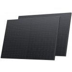 EcoFlow Sada dvou 400W rigidních solárních panelů 1ECOSP300-L2 – Hledejceny.cz