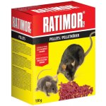 Unichem Ratimor Plus Bromadiolon nástraha na hlodavce granule 150 g – HobbyKompas.cz