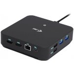 i-Tec USB-C DP Dual HDMI Docking Station with Power Delivery 100 W C31TRIPLEVIDEODPPRO – Zboží Živě