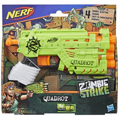 Nerf Hasbro E2673EU4 Zombie Strike Quadrot dětská pistole – Sleviste.cz