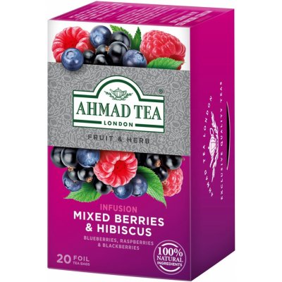 Ahmad Tea ovocný čaj Lesní plody 20 x 2,5 g – Zboží Mobilmania