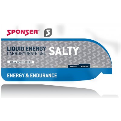 Sponser Liquid Energy Salty 35 g – Zboží Mobilmania