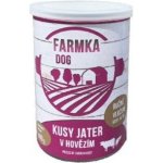 Sokol Falco Farmka Dog kusy jater v hovězím 400 g – Sleviste.cz