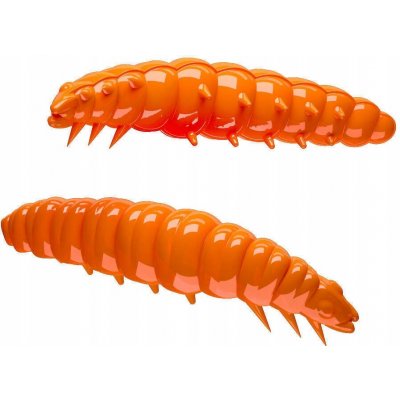 Libra Lures Larva 4,5cm Hot Orange 011 Cheese 8ks