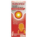 Volně prodejný lék NUROFEN PRO DĚTI JAHODA POR 40MG/ML POR SUS 100ML