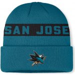 Fanatics Pánská zimní čepice San Jose Sharks NHL Authentic Pro A/Cap Cuffed Beanie – Hledejceny.cz