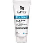 AA Cosmetics Men Sensitive gel pro intimní hygienu s hydratačním účinkem (HydraRetention System, Allantoin, Antibacterial Complex) 200 ml – Zboží Mobilmania